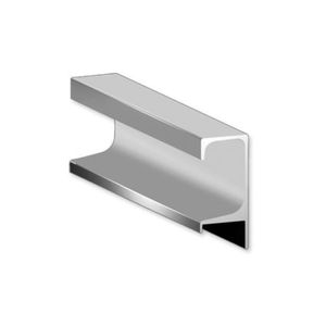 Perfil Puxador Alumínio SP-046L para 18mm 03 metros Inox SP Alumínio