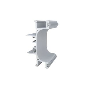 Perfil Alumínio Cava para LED 03 metros RM-248 Champagne Claro Rometal