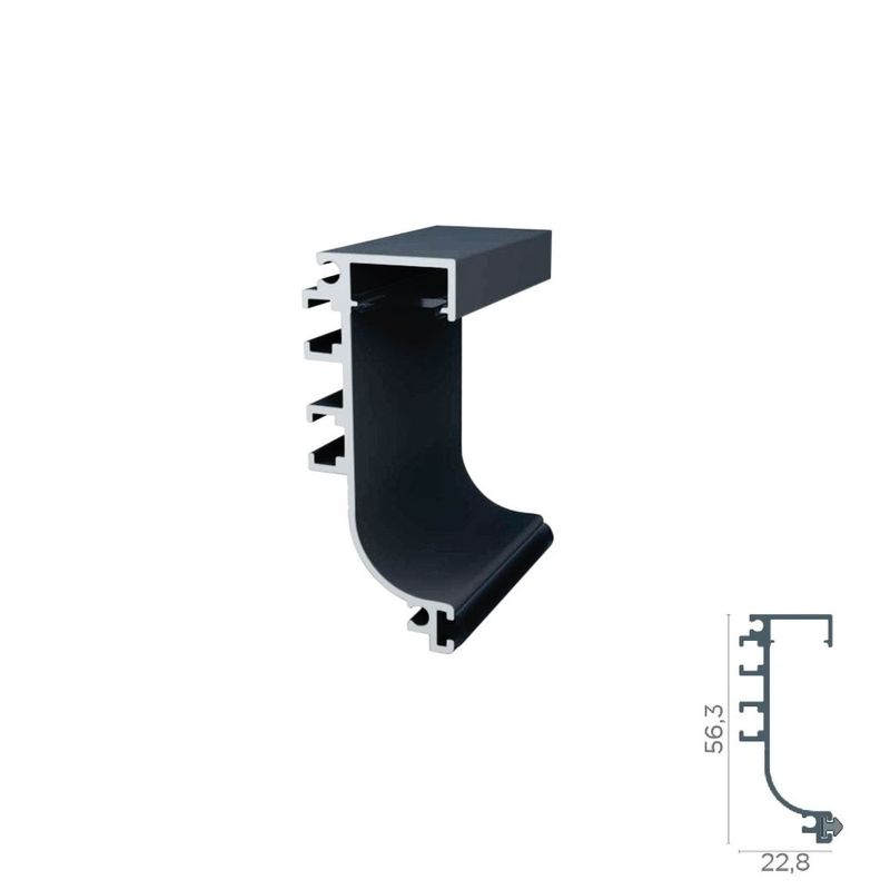 perfil-cava-led-rm-281-preto-rometal-imagem-02