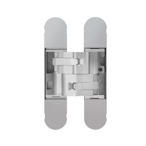Dobradiça Invisível com Regulagem 3D 1131S Inox Polido Ceam