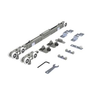 Sistema Deslizante RO 82 TOP Max (80 a 100Kg) Kit para 01 Porta Rometal