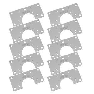 Kit 10 Placas de Reparo para Calços e Dobradiças FGVTN