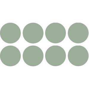 Tapa Furo Adesivo PVC 12mm Matt Verde Jade Arauco 40 Unidades
